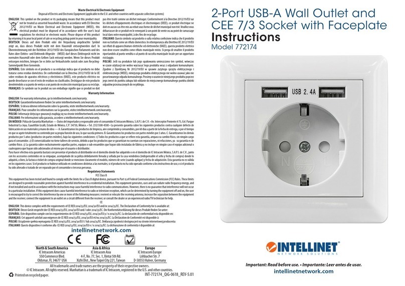 Intellinet 772174 instructions