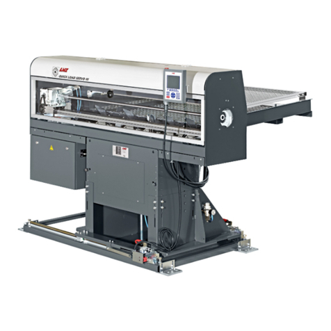 LNS QUICK LOAD SERVO S3 T BARFEED User manual