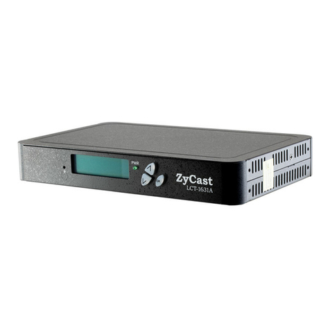 ZyCast LCT-1631A Instruction Manual