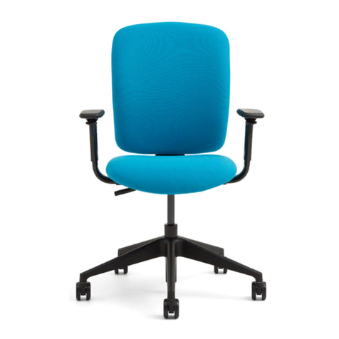 Steelcase Turnstone Jack Chair TS303 quick start guide