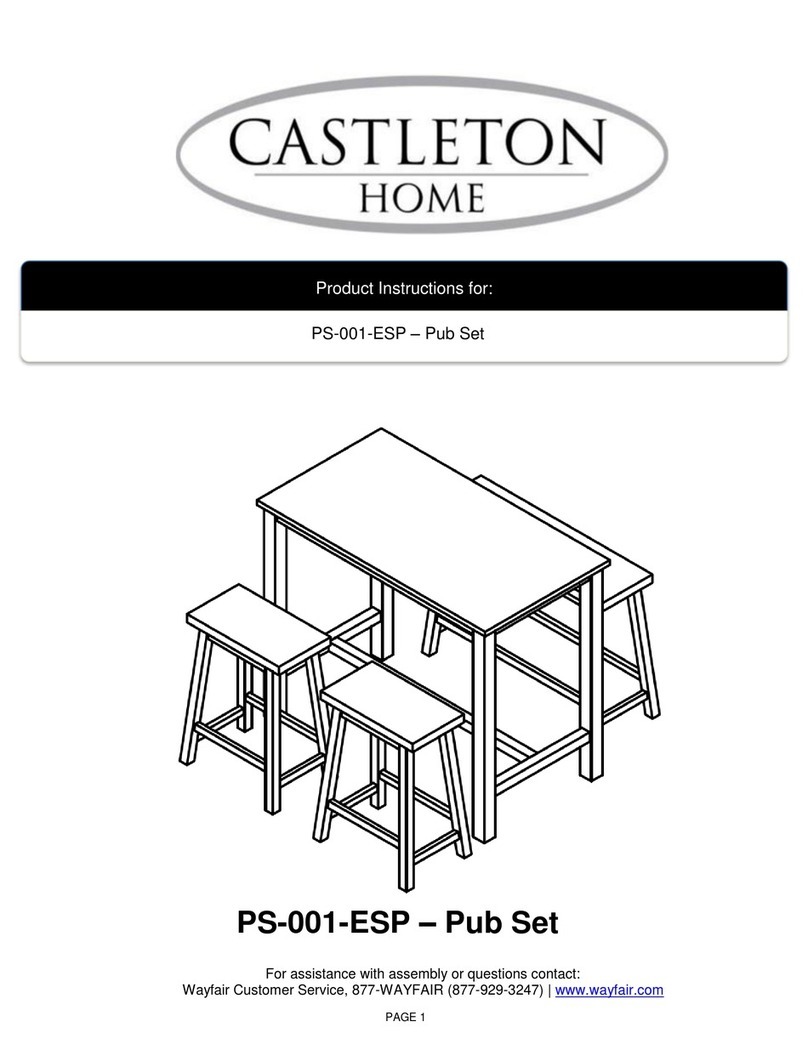 Castleton Home PS-001-ESP Instruction sheet