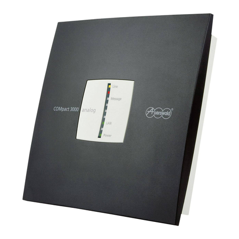 Auerswald COMpact 3000 analog operating manual