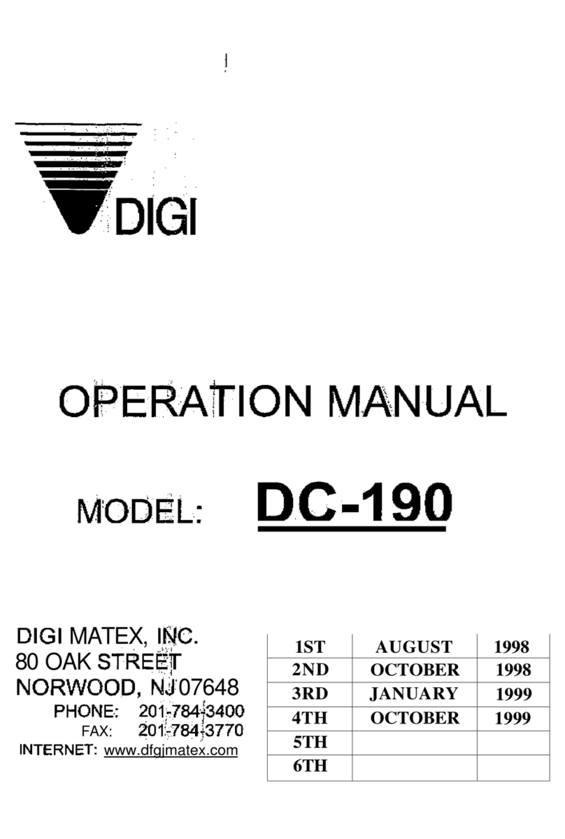 Digi DC-190 Series User manual