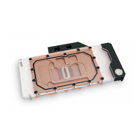 EK-Quantum Vector RTX 3080/3090 Backplate User manual