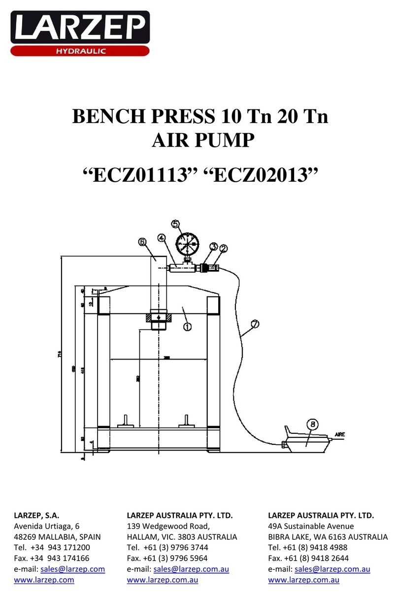 Larzep ECZ01113 instruction manual