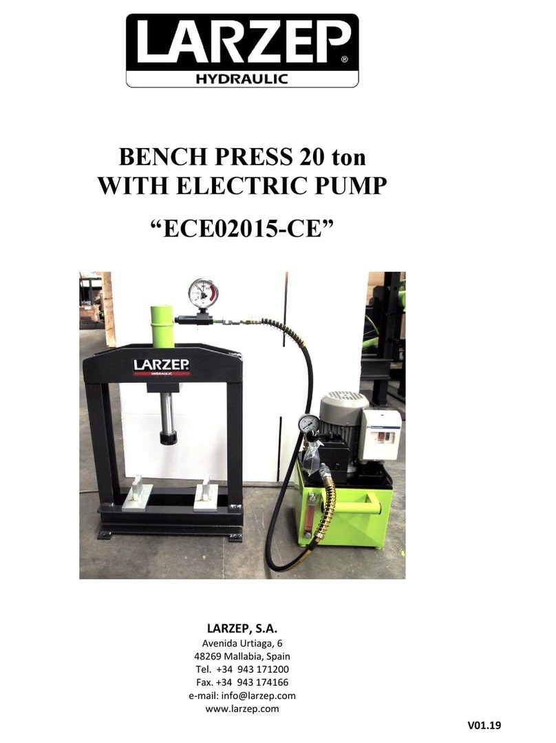 Larzep ECE02015-CE instruction manual