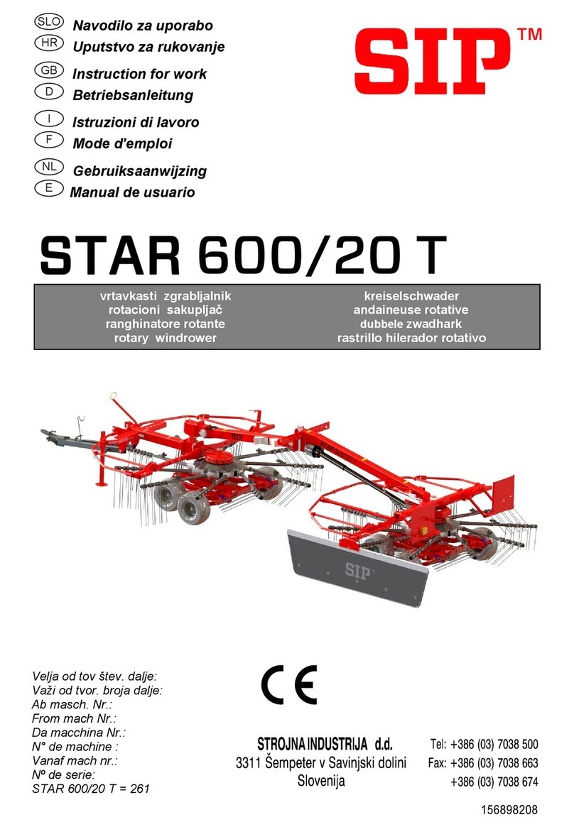 SIP STAR 600/20 T Instruction for work