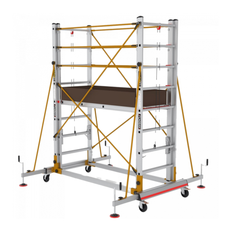 CAGSAN MERDIVEN TELESAFE S-XL Assembly and user's manual