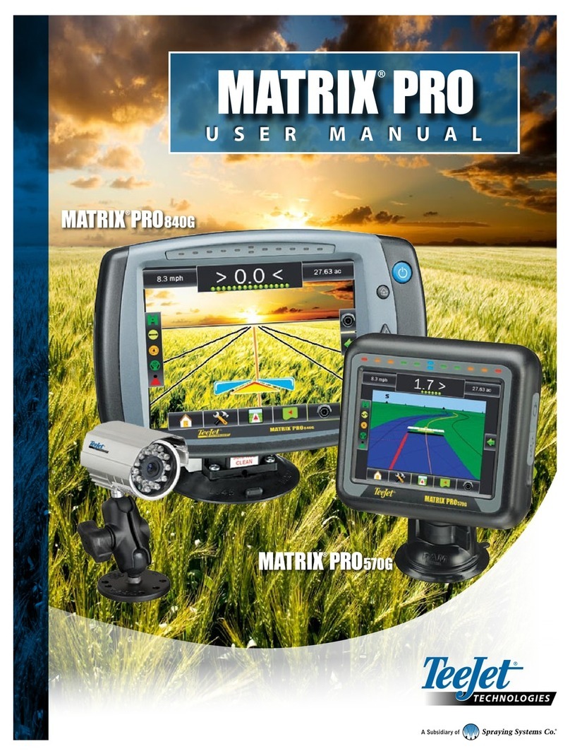 Spraying Systems TeeJet Matrix Pro 570G User manual
