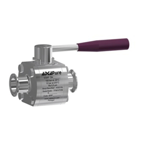 VALSTEAM ADCA M3HP Installation and maintenance instructions