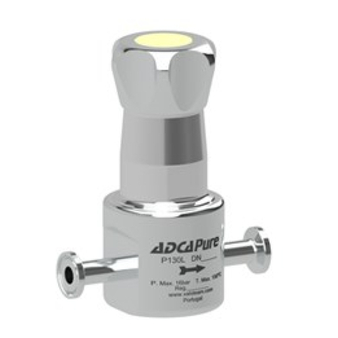 VALSTEAM ADCA PURE P130 Installation and maintenance instructions