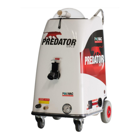Polivac Predator MK II OPERATIONS MANUAL & TROUBLE SHOOTING GUIDE