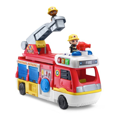 V-tech Helping Heroes Fire Station 5298 Assembly Instructions