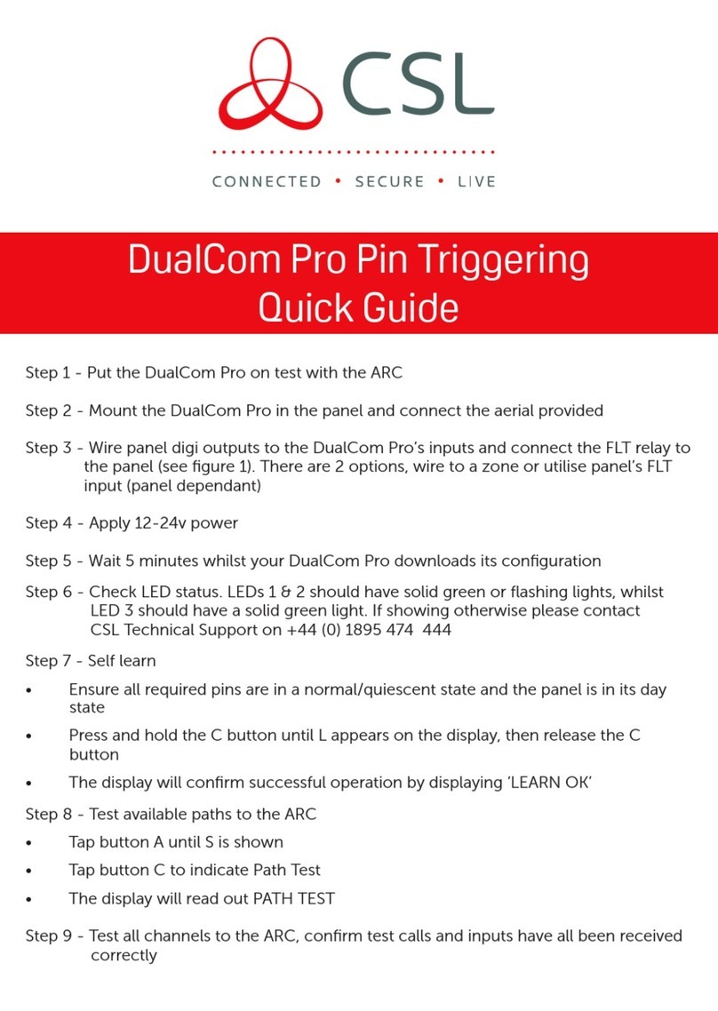 CSL DualCom Pro quick guide