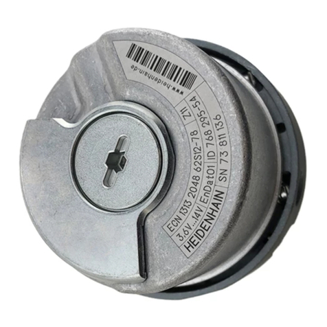 HEIDENHAIN ECN 1313 EnDat01 Mounting instructions