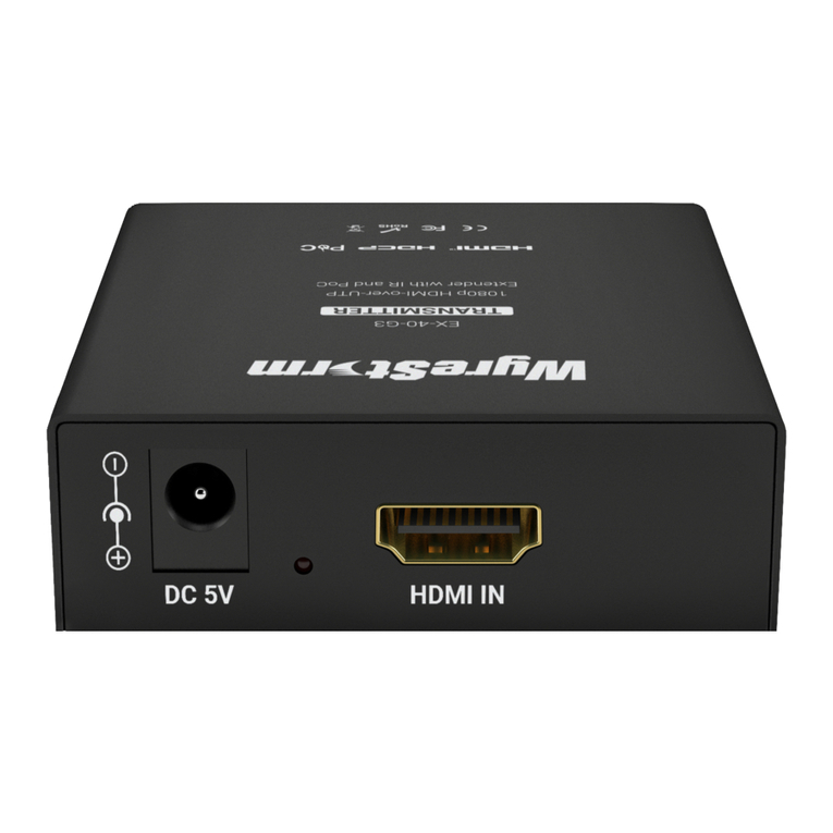 Wyrestorm EX-40-G3 User manual