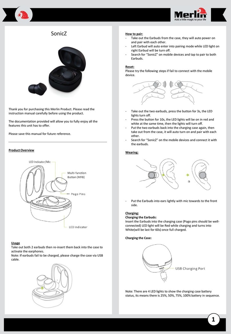 Merlin SonicZ quick start guide