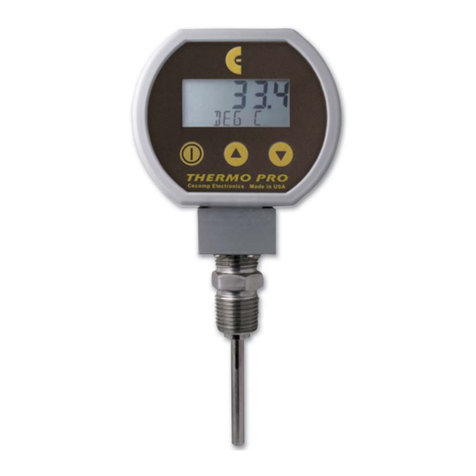 Mod-tronic Cecomp ThermoPro T16B Series User manual