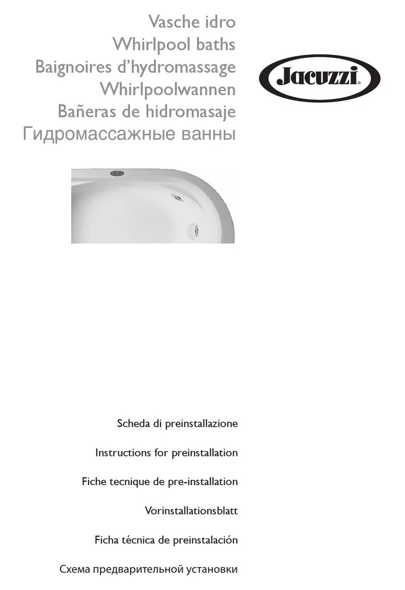 Jacuzzi J-SHA User manual