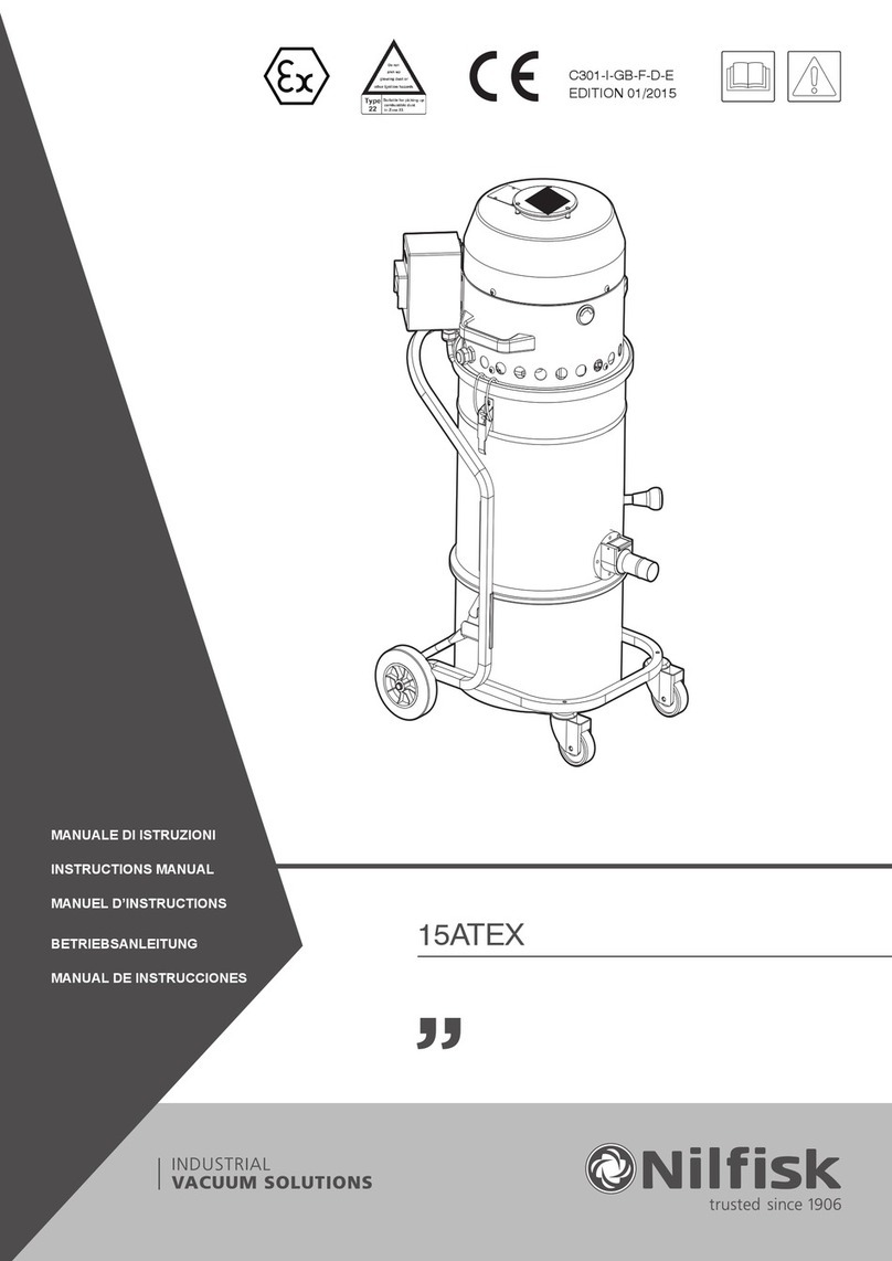 Nilfisk-Advance 15ATEX User manual