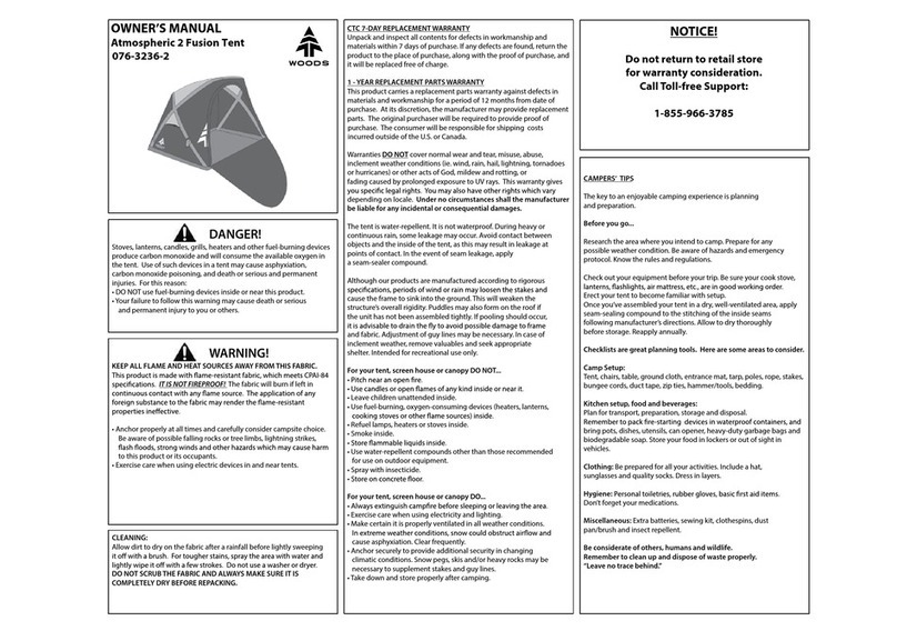 Woods Atmospheric 2 Fusion owner's manual