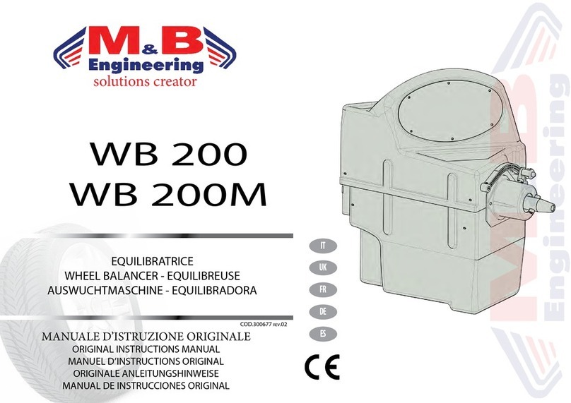 M&B Engineering WB 200 User guide