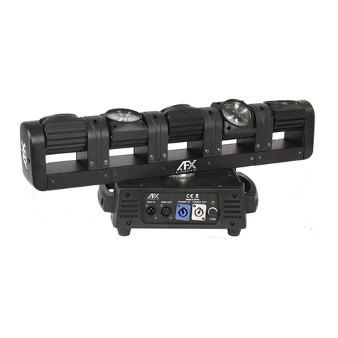 afx light BLADE5-FX user manual afx light BLADE5-FX user manual