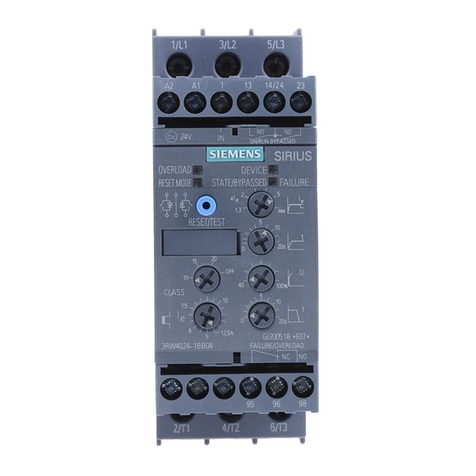 Siemens SIRIUS 3RW40 User manual