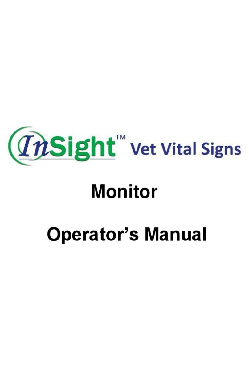 INSIGHT Vet Vital Signs User manual