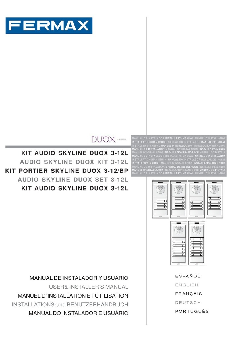 Fermax Skyline Duox FE5045 Instruction Manual