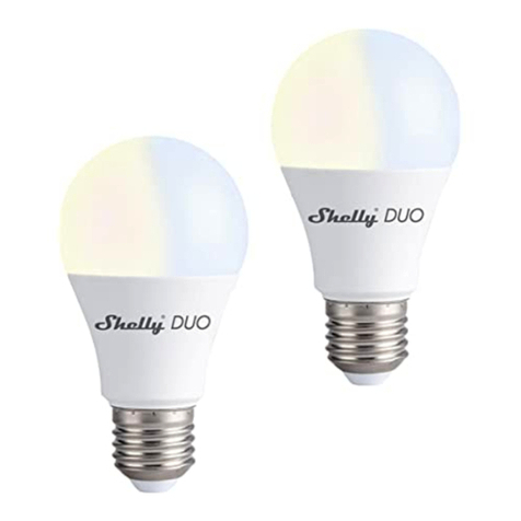Allterco Robotics Shelly DUO WW/CW user guide