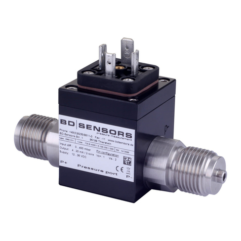 BD Sensors DMD 331 User manual