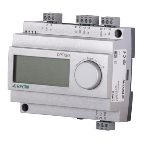 Regin Optigo OP5U User manual