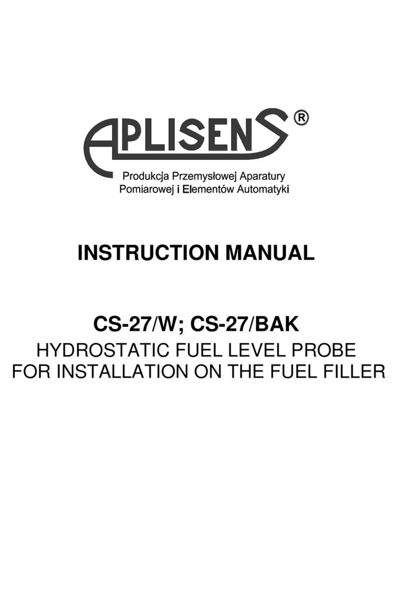 Aplisens CS-27/W instruction manual