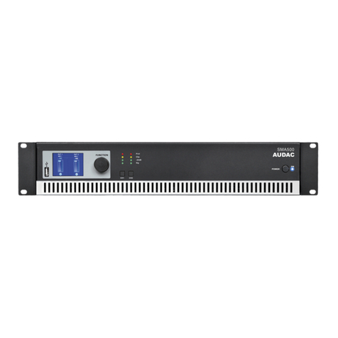 AUDAC SMA Series User manual