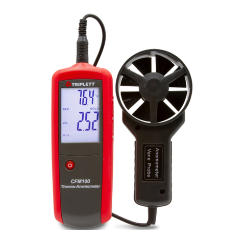 Triplett CFM100 user manual