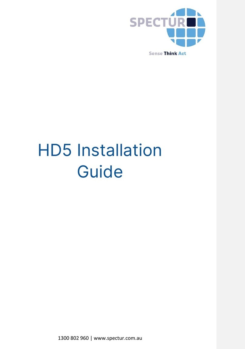 Spectur HD5 installation guide