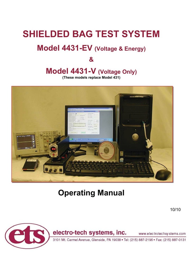 ETS 4431-EV operating manual