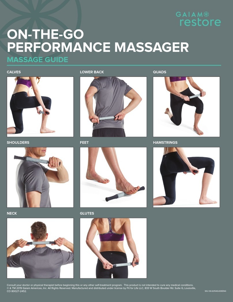 Gaiam restore ON-THE-GO Installation instructions