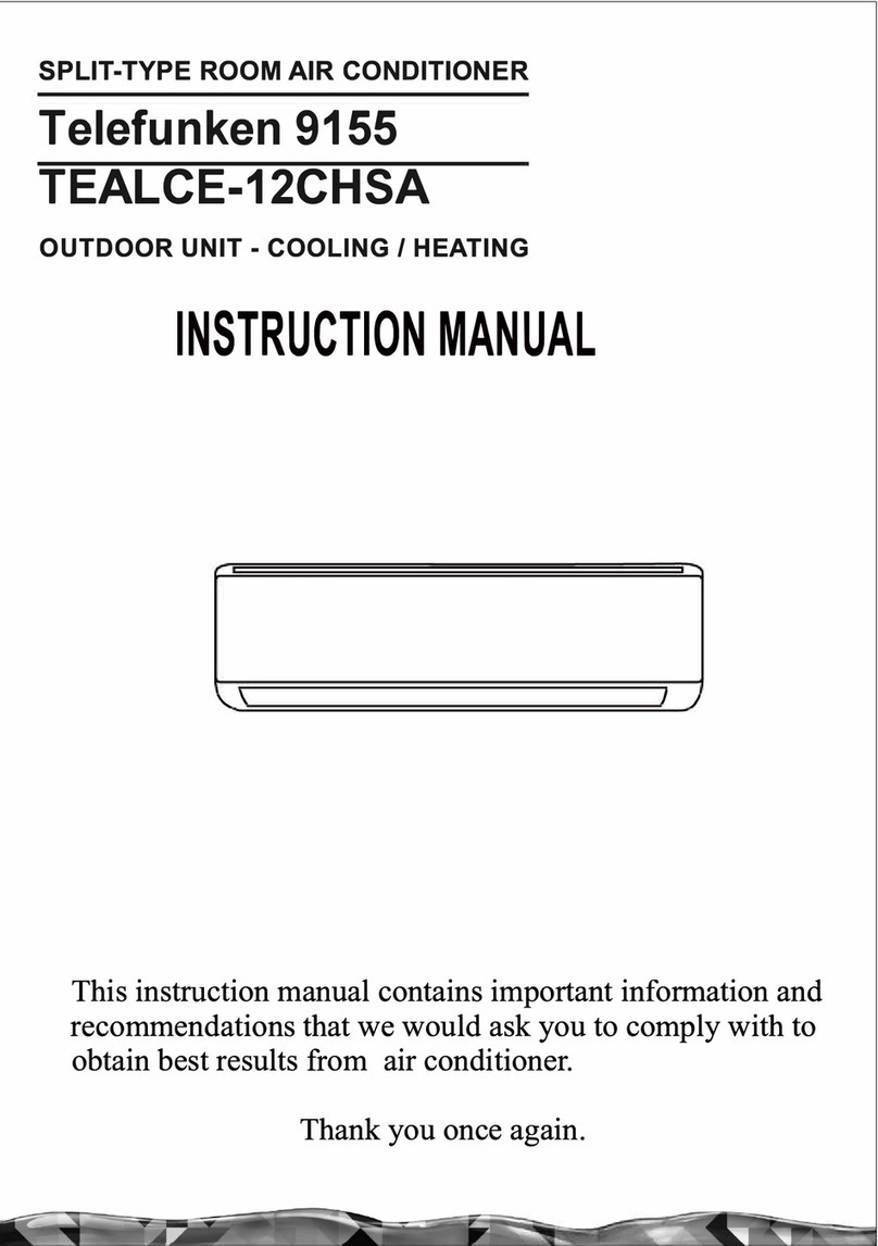 Telefunken TEALCE-12CHSA instruction manual