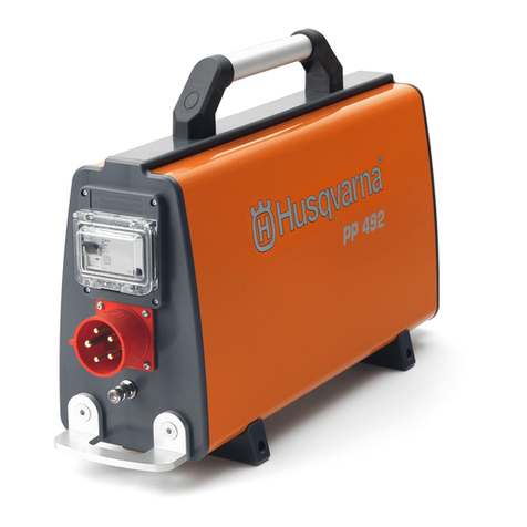 Husqvarna PP 492 Operator's manual
