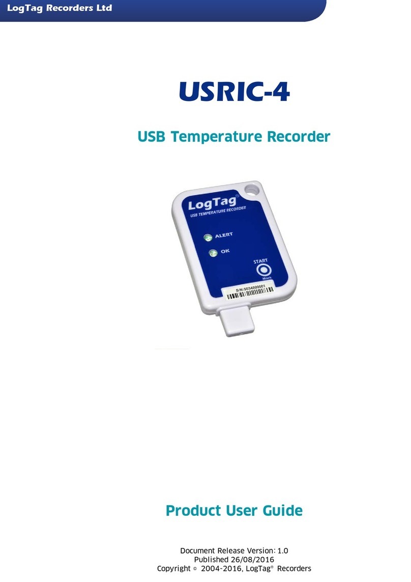 LogTag Recorders USRIC-4 Specification sheet