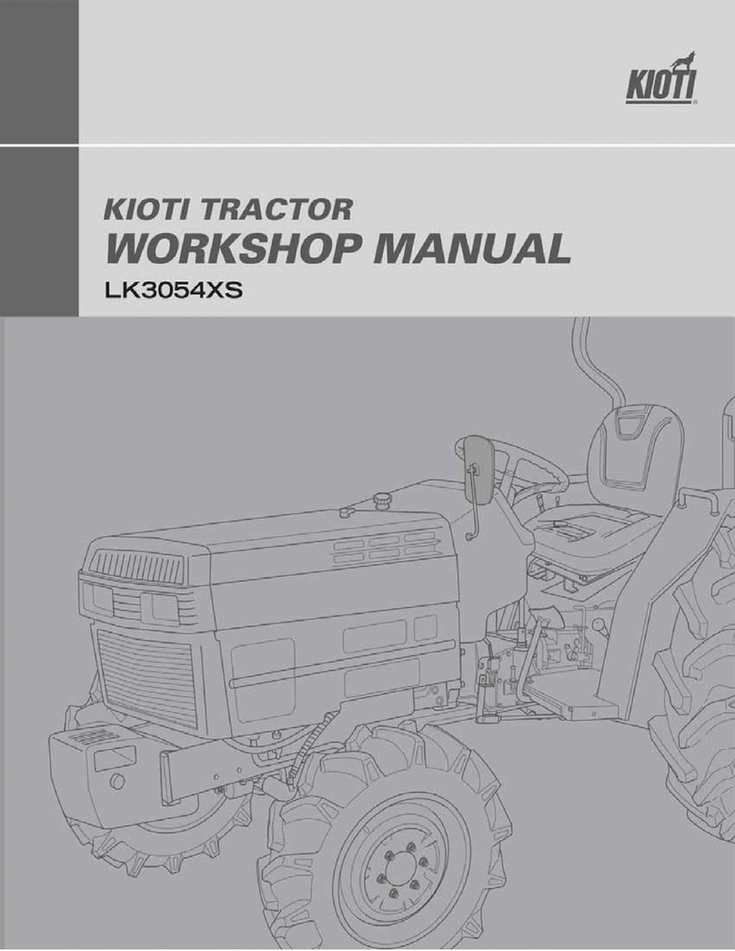 Kioti LK3054XS Instruction manual