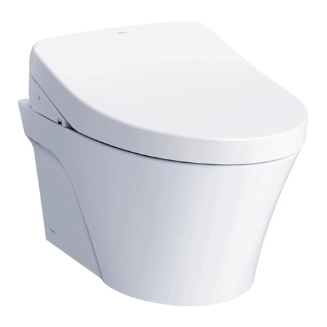 Toto AP WASHLET CWT4263056CMFGA User manual