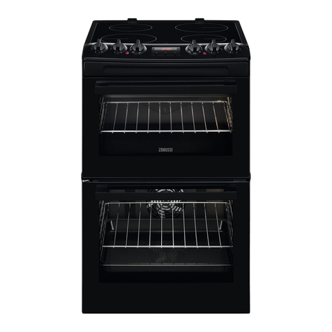 Zanussi ZCV46250BA User manual