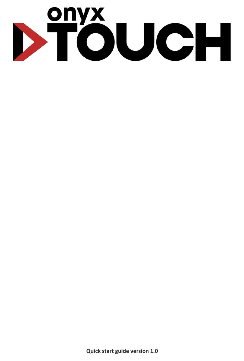 Lang onyxTOUCH quick start guide