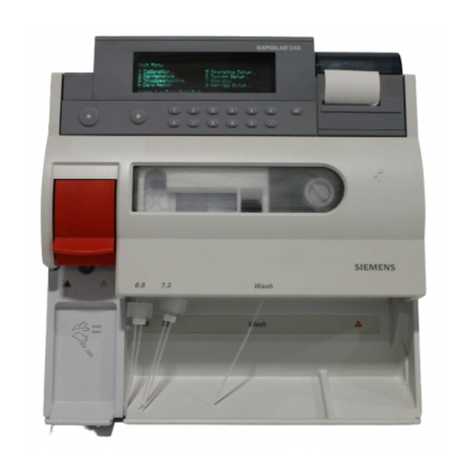 Siemens RAPIDLAB 248 User manual