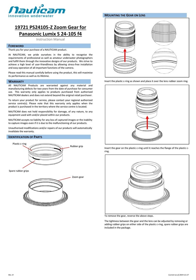 Nauticam PS24105-Z User manual