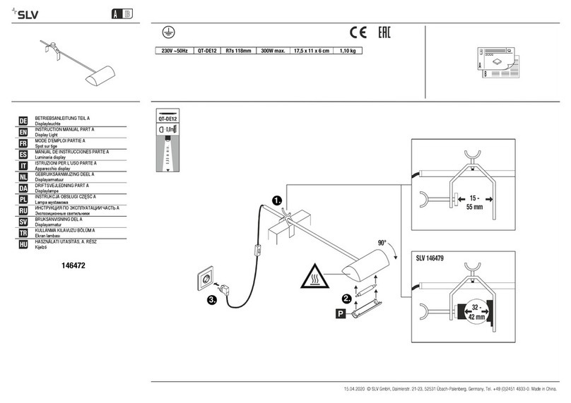 SLV NEPRO QT-DE12 instruction manual