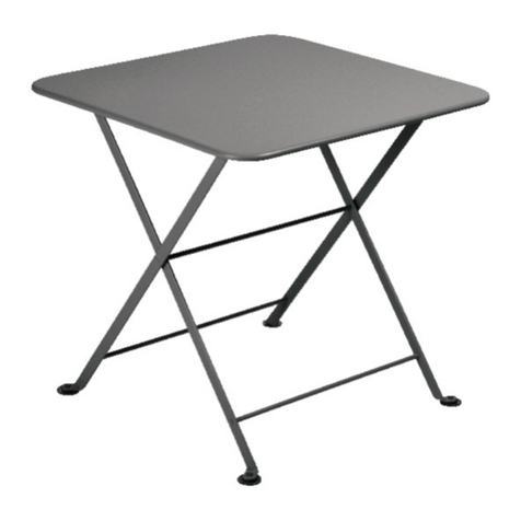 Bistro TOM POUCE table quick start guide